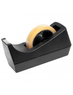 Tradineur - Porta celo grande - Fabricado en plástico PVC - Base antideslizante - Máximo de cinta 25 mm. - 11 x 7 x 21 cm - Colo
