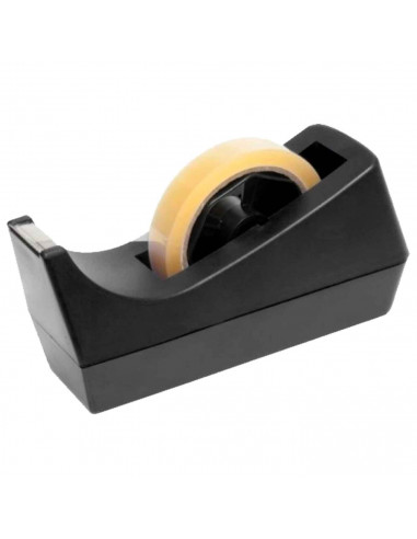 Tradineur - Porta celo grande - Fabricado en plástico PVC - Base antideslizante - Máximo de cinta 25 mm. - 11 x 7 x 21 cm - Colo