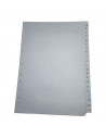 Tradineur - Pack de 3 separadores A-Z - Formato A4 - Ideal para organizar tus archivos y documentos importantes - 30 x 22,5 cm.
