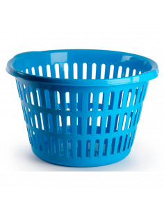 Tradineur - Cesta para la ropa redonda, cesta colada redonda, color surtido 47 x 45 x 28 cm