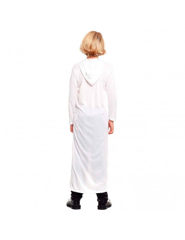 Tradineur - Túnica infantil con capucha - Fibra sintética - Ideal para las fiestas de disfraces - Carnaval, Halloween, cosplay -