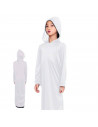 Tradineur - Túnica infantil con capucha - Fibra sintética - Ideal para las fiestas de disfraces - Carnaval, Halloween, cosplay -