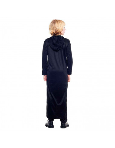 Tradineur - Túnica infantil con capucha - Fibra sintética - Ideal para las fiestas de disfraces - Carnaval, Halloween, cosplay -