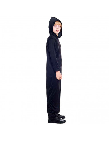 Tradineur - Túnica infantil con capucha - Fabricado en fibra sintética - Ideal para las fiestas de disfraces - Carnaval, Hallowe