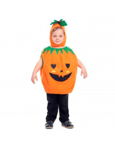 Tradineur - Disfraz infantil de bebé calabaza - Fibra sintética - Ideal para las fiestas de disfraces, carnaval, Halloween - Tal