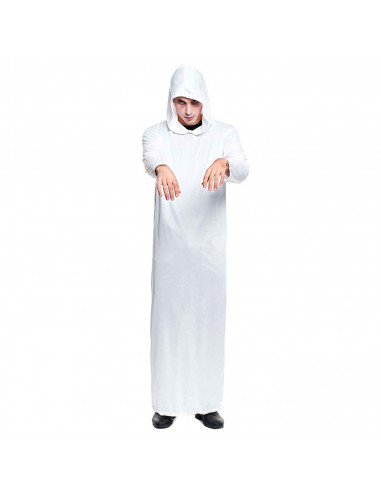 Tradineur - Túnica adulta con capucha - Unisex - fabricación en poliéster - Ideal para las fiestas de disfraces - Carnaval, Hall