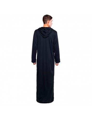 Tradineur - Túnica adulta con capucha - Unisex - Fabricación 100% poliéster - Ideal para las fiestas de Halloween - Talla L - Co