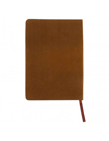 Tradineur - Cuaderno de piel A5 de Star Wars con baby Yoda, color marrón ideal para tomar notas, para la escuela... Medidas 20,7