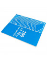 Tradineur - Pack de 100 folios A4, papel de impresión blanco extra, 80 g, apuntes, dibujar, material escolar, oficina, 29,7 x 21