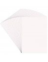 Tradineur - Pack de 100 folios A4, papel de impresión blanco extra, 80 g, apuntes, dibujar, material escolar, oficina, 29,7 x 21