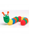 Tradineur - Caja de 15 plastilinas multicolor, modelar, flexible, suave y maleable, ideal para niños, manualidades, uso escolar,