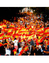 Tradineur - Bandera de España para balcón, válida para mástil, poliéster, resisetente a la intemperie, exterior, eventos deporti