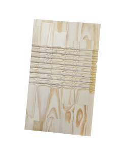 Tradineur - Tabla plana de madera natural para lavar ropa a mano, lavado manual, lavandería, resistente y duradera, diseño senci