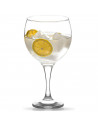 Tradineur - Set de 6 copas modelo Misket de cristal para cócteles, combinados, vino, resistentes, aptas para lavavajillas (645