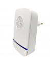 Tradineur - Repelentente de insectos y ratones eléctrico, 3 W, antimosquitos ultrasónico, luz LED, libre de químicos, hogar (Bla