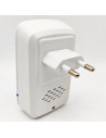 Tradineur - Repelentente de insectos y ratones eléctrico, 3 W, antimosquitos ultrasónico, luz LED, libre de químicos, hogar (Bla