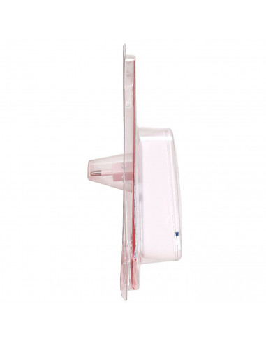 Tradineur - Repelentente de insectos y ratones eléctrico, 3 W, antimosquitos ultrasónico, luz LED, libre de químicos, hogar (Bla