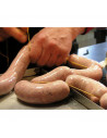 Tradineur - Ovillo de hilo pulido, madeja, bobina de cordón para atar embutidos, chorizos, salchichones, cocinar (Marrón claro,