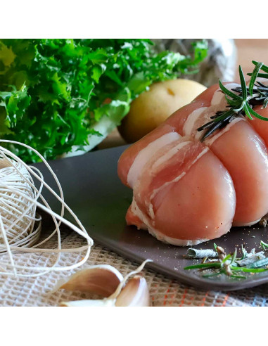 Tradineur - Ovillo de hilo pulido, madeja, bobina de cordón para atar embutidos, chorizos, salchichones, cocinar (Marrón claro,