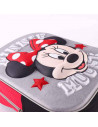 Tradineur - Mochila 3D para niños con diseño de Minnie Mouse, ideal para la escuela. Medidas de 25 x 31 x 10 cm para colgar en l