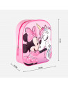 Tradineur - Mochila 3D rosa para niños con diseño de Minnie Mouse, ideal para la escuela. Medidas de 25 x 31 x 10 cm para colgar