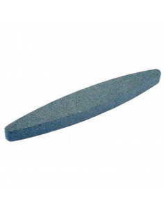 Tradineur - Piedra de afilar ovalada 23 cm, corindón, afilador de cuchillos, herramientas de bricolaje, agricultura, guadañas, h