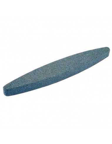 Tradineur - Piedra de afilar ovalada 23 cm, corindón, afilador de cuchillos, herramientas de bricolaje, agricultura, guadañas, h