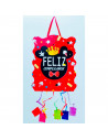 Tradineur - Piñata de mickey para cumpleaños, cartón, para rellenar con golosinas, chuches, niños, decoración infantil para fies