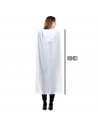 Tradineur - Capa de tela con capucha - Fabricado 100% poliéster - Ideal para carnaval, halloween, cosplay, fiestas, adulto unise