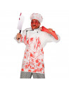 Tradineur - Cuchillo carnicero - Apto para jóvenes y adultos - Complemento para disfraces en carnaval, Halloween u otras celebra