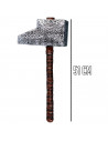 Tradineur - Martillo grande - Apto para niños - Complemento para disfraces en carnaval, Halloween u otras celebraciones. - 51 cm