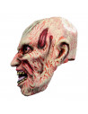 Tradineur - Máscara de cara quemada - Fabricado en Látex - Complemento para disfraces de Halloween, carnaval - 18 x 20 x 27 cm