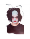 Tradineur - Peluca asesino loco para jóvenes y adultos - Fabricado con fibra sintética - complementos de disfraces para carnaval