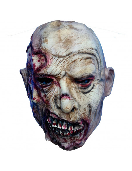 Tradineur - Mascará de zombie - Fabricado en Látex - Complemento para disfraces de Halloween, carnaval - 29 x 28 x 22 cm Tradineur - Mascará de zombie - Fabricado en Látex - Complemento para disfraces de Halloween, carnaval - 29 x 28 x 22 cm