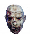 Tradineur - Mascará de zombie - Fabricado en Látex - Complemento para disfraces de Halloween, carnaval - 29 x 28 x 22 cm