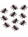 Tradineur - Pack de hormigas para Halloween - 9 Unidades - Gran diseño - Decoración y accesorio para Halloween - Color Negro