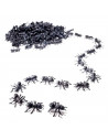 Tradineur - Pack de hormigas para Halloween - 9 Unidades - Gran diseño - Decoración y accesorio para Halloween - Color Negro