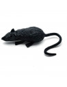 Tradineur - Pack de ratones para Halloween - 3 Unidades - Gran diseño - Decoración y accesorio para Halloween - Color Negro
