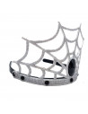 Tradineur - Corona de reina araña - Diadema con joyas - Complemento para disfraz de carnaval, halloween, cosplay, fiesta, adulto