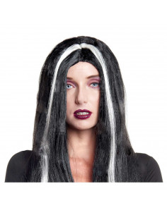 Tradineur - Peluca de bruja - Fabricado en Fibra sintética - Complementos de disfraces para carnaval, halloween u otras celebrac