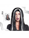 Tradineur - Peluca de bruja - Fabricado en Fibra sintética - Complementos de disfraces para carnaval, halloween u otras celebrac