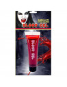 Tradineur - Bote de sangre artificial para halloween - Cantidad: 15 ml - Accesorio para disfraz de zombie, carnaval, fiestas, co