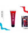 Tradineur - Bote de sangre artificial para halloween - Cantidad: 15 ml - Accesorio para disfraz de zombie, carnaval, fiestas, co