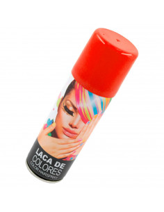 Tradineur - Laca para pelo en spray para halloween - Cantidad: 125 ml - Accesorio para disfraz de carnaval, fiestas, cosplay, cu