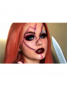 Tradineur - Laca para pelo en spray para halloween - Cantidad: 125 ml - Accesorio para disfraz de carnaval, fiestas, cosplay, cu