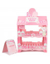 Tradineur - Soporte para pasteles, tartas - 3 niveles - Diseño de tienda de dulces - Soporte para decoración de fiestas de boda,