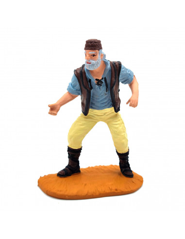 Tradineur - Figura de panadero para belén - Fabricado en durexina - Figura decorativa divertida para nacimiento, navidad, decora