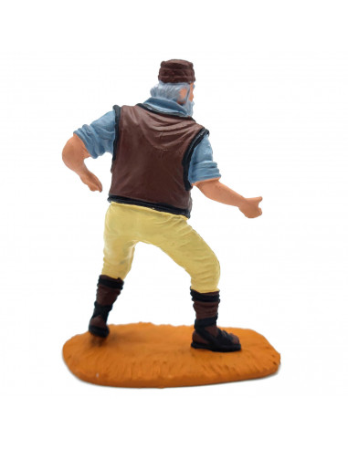 Tradineur - Figura de panadero para belén - Fabricado en durexina - Figura decorativa divertida para nacimiento, navidad, decora