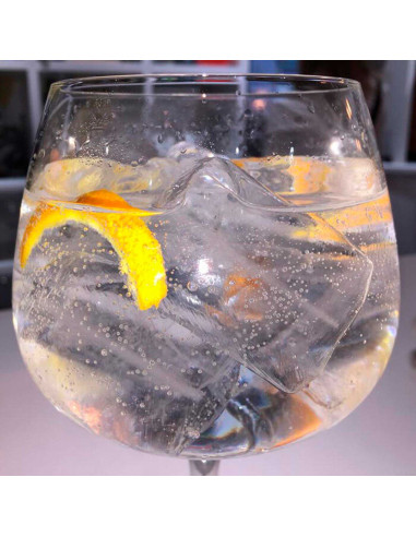 Tradineur - Cubitera de plástico con tapa, molde para 6 cubitos de hielo grandes, fácil extracción, cócteles, whisky, fabricado