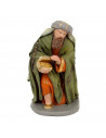 Tradineur - Figura de reyes magos - Fabricación en marmolina - Ideal para belén navideño, figuras decorativas, nacimiento, peseb
